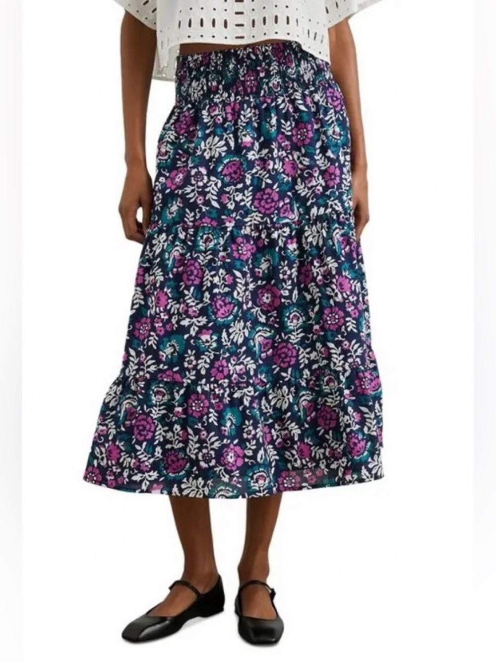 Rails ! Medium Edina Tiered Maxi Skirt